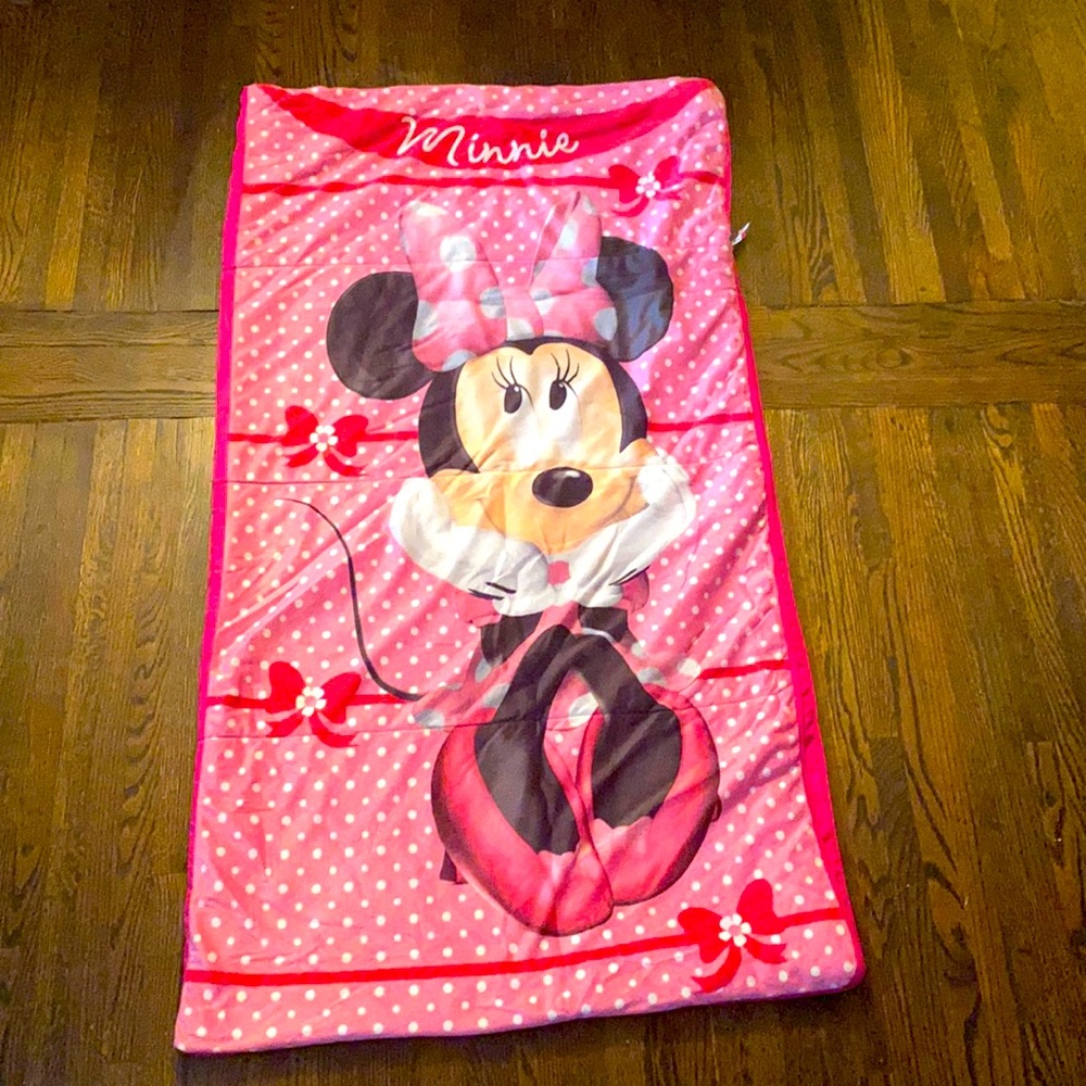 Disney Minnie sleeping bag 28W by 53L